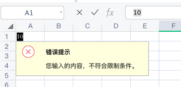 Greater than constraint example